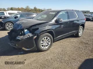 ✅ 2020 Chevrolet Traverse LT Cloth • VIN: 1GNEVGKW0LJ158829 • Lot: 90915565. Listed on Copart with Not provided. Free auction sales archive from the USA and detailed vehicle history report at DreamBid. Image 1.