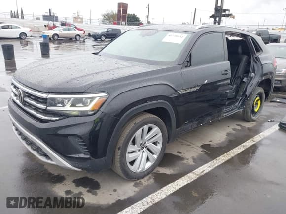 ✅ 2022 Volkswagen Atlas SE • VIN: 1V2WE2CA3NC203707 • Lot: 41720912. Wystawiony na IAAI z przebiegiem 50 572 mil. Bezpłatny archiwum sprzedaży aukcyjnych z USA i szczegółowy raport historii pojazdu na DreamBid. Zdjęcie 2.