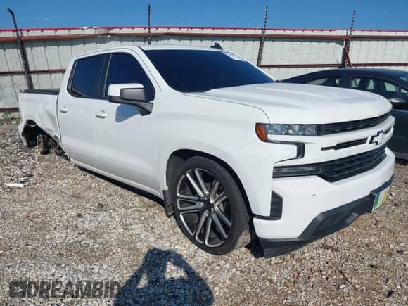 2020 Chevrolet Silverado 1500 LT z VIN 3GCPWCED1LG407738, wystawiony jako IAAI lot #43020970 z przebiegiem 50 701 mil mil oraz . Historia ofert i sprzedaży dostępna na DreamBid. Obrazek 1.