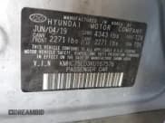 ✅ 2019 Hyundai Ioniq Limited • VIN: KMHC75LD3KU167576 • Lot: 46753095. Wystawiony na Copart z przebiegiem 47 853 mil. Bezpłatny archiwum sprzedaży aukcyjnych z USA i szczegółowy raport historii pojazdu na DreamBid. Zdjęcie 14.