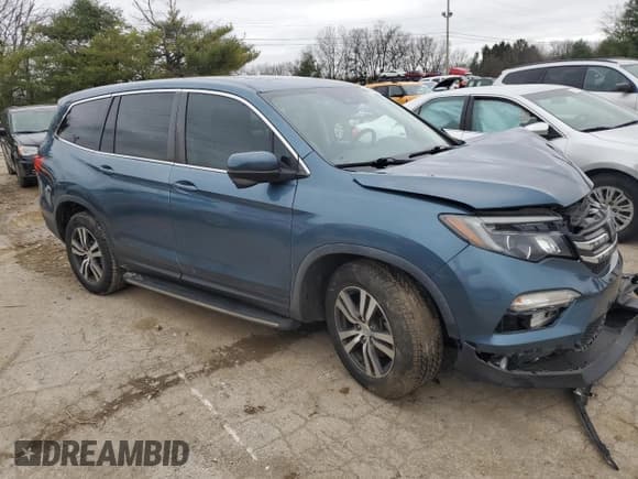 ✅ 2018 Honda Pilot EX-L • VIN: 5FNYF5H64JB019287 • Lot: 46041724. Listed on Copart with Not provided. Free auction sales archive from the USA and detailed vehicle history report at DreamBid. Image 4.