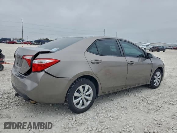 ✅ 2016 Toyota Corolla L • VIN: 2T1BURHE8GC640264 • Lot: 93787975. Listed on Copart with 85,660 mi. Free auction sales archive from the USA and detailed vehicle history report at DreamBid. Image 3.