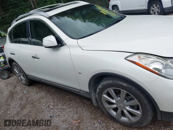 ✅ 2017 Infiniti QX50 • VIN: JN1BJ0RP3HM389987 • Lot: 42706583. Listed on IAAI with 187,425 mi. Free auction sales archive from the USA and detailed vehicle history report at DreamBid. Image 13.