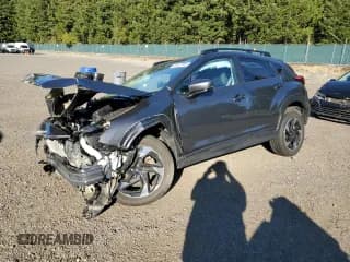 ✅ 2024 Subaru Crosstrek Limited • VIN: 4S4GUHM60R3801874 • Lot: 85587995. Listed on Copart with 17,604 mi. Free auction sales archive from the USA and detailed vehicle history report at DreamBid. Image 1.