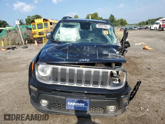 ✅ 2020 Jeep Renegade Limited • VIN: ZACNJBD18LPM03222 • Lot: 69007465. Listed on Copart with Not provided. Free auction sales archive from the USA and detailed vehicle history report at DreamBid. Image 5.
