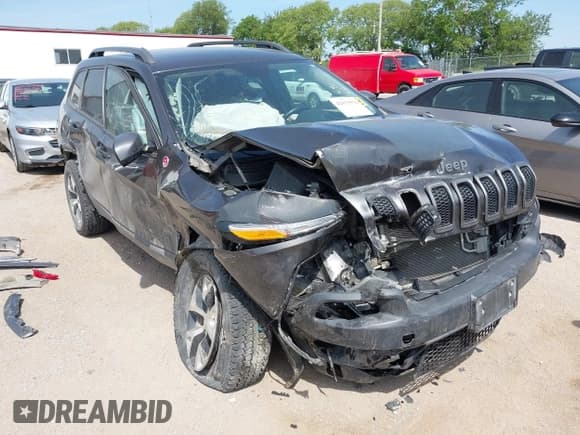 ✅ 2017 Jeep Cherokee Trailhawk • VIN: 1C4PJMBB3HW652024 • Lot: 42475576. Listed on IAAI with 112,288 mi. Free auction sales archive from the USA and detailed vehicle history report at DreamBid. Image 6.