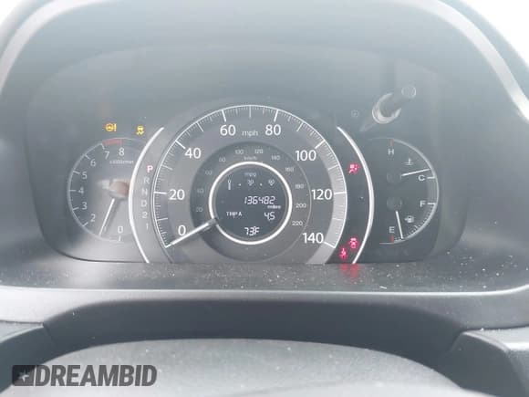 ✅ 2012 Honda CR-V EX-L • VIN: 5J6RM4H75CL019192 • Lot: 42560958. Listed on IAAI with 136,482 mi. Free auction sales archive from the USA and detailed vehicle history report at DreamBid. Image 7.