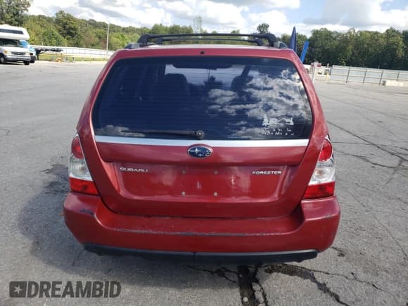 ✅ 2007 Subaru Forester X • VIN: JF1SG65647H715515 • Lot: 83814975. Listed on Copart with 273,483 mi. Free auction sales archive from the USA and detailed vehicle history report at DreamBid. Image 6.