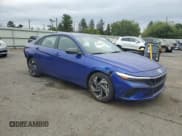 ✅ 2025 Hyundai Elantra SEL Sport • VIN: KMHLM4DGXSU996009 • Lot: 80370785. Listed on Copart with 6,086 mi. Free auction sales archive from the USA and detailed vehicle history report at DreamBid. Image 4.