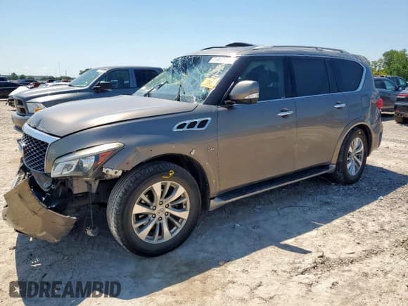 ✅ 2017 Infiniti QX80 • VIN: JN8AZ2NF4H9640551 • Lot: 71417545. Wystawiony na Copart z przebiegiem 238 920 mil. Bezpłatny archiwum sprzedaży aukcyjnych z USA i szczegółowy raport historii pojazdu na DreamBid. Zdjęcie 1.