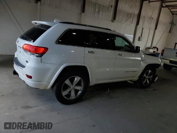 ✅ 2015 Jeep Grand Cherokee Overland • VIN: 1C4RJFCGXFC783674 • Lot: 80116275. Wystawiony na Copart z przebiegiem 123 601 mil. Bezpłatny archiwum sprzedaży aukcyjnych z USA i szczegółowy raport historii pojazdu na DreamBid. Zdjęcie 3.