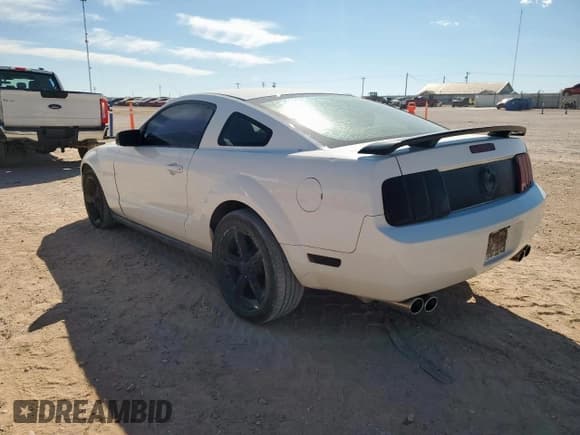 ✅ 2007 Ford Mustang Deluxe • VIN: 1ZVFT80N875288095 • Lot: 84260275. Listed on Copart with 93,204 mi. Free auction sales archive from the USA and detailed vehicle history report at DreamBid. Image 2.