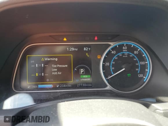 ✅ 2019 Nissan LEAF SV Plus • VIN: 1N4BZ1CP2KC319825 • Lot: 66548265. Listed on Copart with 27,730 mi. Free auction sales archive from the USA and detailed vehicle history report at DreamBid. Image 9.