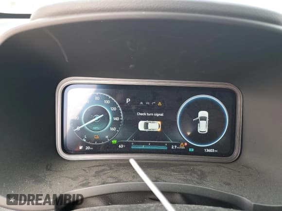 ✅ 2023 Hyundai Kona Limited • VIN: KM8K53AG7PU173150 • Лот: 63546864. Опубликован ранее на Copart с пробегом 13 603 миль. Бесплатный доступ к архиву аукционных продаж из США и подробный отчёт об истории автомобиля на DreamBid. Изображение 9.
