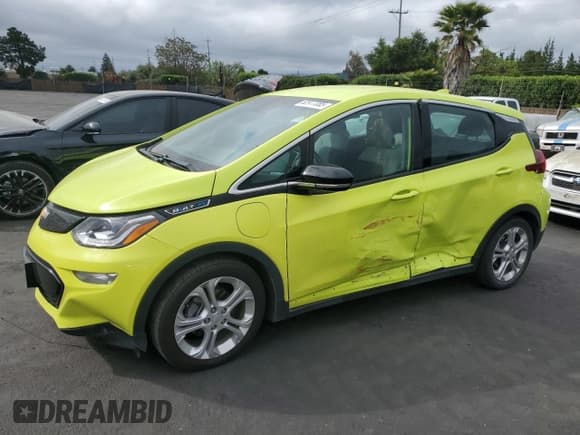 ✅ 2019 Chevrolet Bolt EV LT • VIN: 1G1FY6S00K4102907 • Lot: 52977385. Wystawiony na Copart z przebiegiem 44 600 mil. Bezpłatny archiwum sprzedaży aukcyjnych z USA i szczegółowy raport historii pojazdu na DreamBid. Zdjęcie 1.