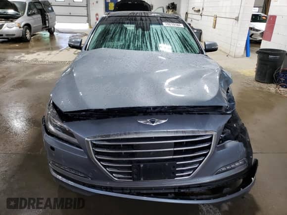 2016 Hyundai Genesis 3.8L z VIN KMHGN4JE9GU140726, wystawiony jako Copart lot #74219184 z przebiegiem 43 344 mil mil oraz Szkoda całkowita • Salvage title. Historia ofert i sprzedaży dostępna na DreamBid. Obrazek 5.