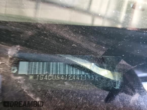 ✅ 2004 Buick Park Avenue Ultra • VIN: 1G4CU541244119521 • Lot: 52523575. Wystawiony na Copart z przebiegiem 162 275 mil. Bezpłatny archiwum sprzedaży aukcyjnych z USA i szczegółowy raport historii pojazdu na DreamBid. Zdjęcie 12.