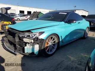 ✅ 2018 Infiniti Q60 Sport • VIN: JN1EV7EK6JM341104 • Лот: 82397074. Опубликован ранее на Copart с пробегом 53 666 миль. Бесплатный доступ к архиву аукционных продаж из США и подробный отчёт об истории автомобиля на DreamBid. Изображение 1.
