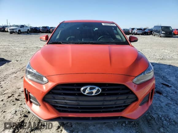 2019 Hyundai Veloster Premium z VIN KMHTG6AF6KU016600, wystawiony jako Copart lot #88659075 z przebiegiem 98 404 mil mil oraz Szkoda całkowita • Salvage title. Historia ofert i sprzedaży dostępna na DreamBid. Obrazek 5.