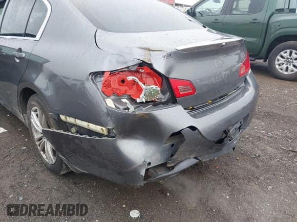 ✅ 2012 Infiniti G25 x • VIN: JN1DV6AR8CM861896 • Lot: 43864775. Listed on IAAI with 106,492 mi. Free auction sales archive from the USA and detailed vehicle history report at DreamBid. Image 6.