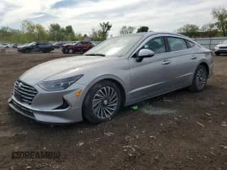 2021 Hyundai Sonata Limited z VIN KMHL54JJ1MA031802, wystawiony jako Copart lot #56116985 z przebiegiem 93 010 mil mil oraz Szkoda całkowita • Salvage title. Historia ofert i sprzedaży dostępna na DreamBid. Obrazek 1.