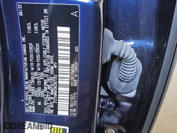 ✅ 2022 Lexus RX 450h F Sport • VIN: 2T2YGMDA5NC087783 • Lot: 71532024. Listed on Copart with 27,628 mi. Free auction sales archive from the USA and detailed vehicle history report at DreamBid. Image 14.