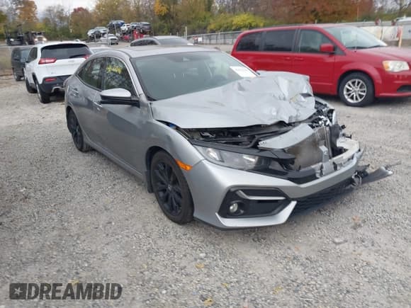 ✅ 2021 Honda Civic EX • VIN: SHHFK7H61MU220954 • Lot: 43622246. Listed on IAAI with 73,704 mi. Free auction sales archive from the USA and detailed vehicle history report at DreamBid. Image 1.