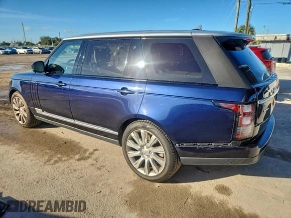 ✅ 2016 Land Rover Range Rover Supercharged • VIN: SALGS3EFXGA254934 • Lot: 96359405. Listed on Copart with 109,998 mi. Free auction sales archive from the USA and detailed vehicle history report at DreamBid. Image 2.
