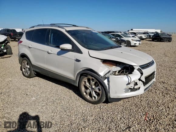 ✅ 2013 Ford Escape Titanium • VIN: 1FMCU0J99DUB46034 • Lot: 92912775. Listed on Copart with 53,592 mi. Free auction sales archive from the USA and detailed vehicle history report at DreamBid. Image 4.