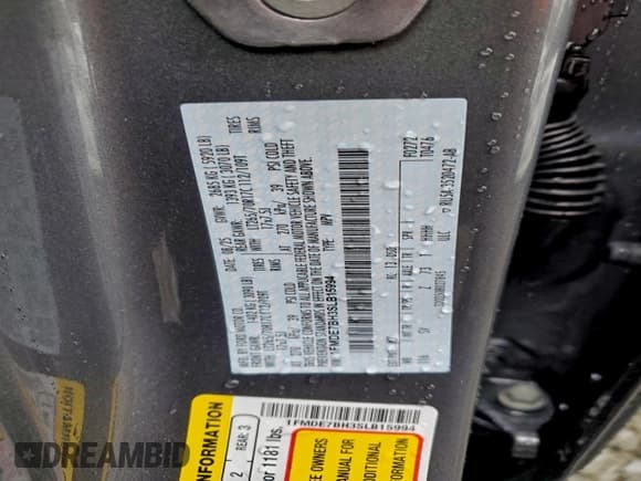 ✅ 2025 Ford Bronco Big Bend • VIN: 1FMDE7BH3SLB15994 • Lot: 94417555. Wystawiony na Copart z przebiegiem 1 518 mil. Bezpłatny archiwum sprzedaży aukcyjnych z USA i szczegółowy raport historii pojazdu na DreamBid. Zdjęcie 13.