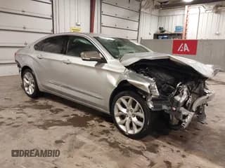 ✅ 2019 Chevrolet Impala Premier • VIN: 2G1105S35K9114134 • Lot: 43387670. Listed on IAAI with 125,261 mi. Free auction sales archive from the USA and detailed vehicle history report at DreamBid. Image 1.