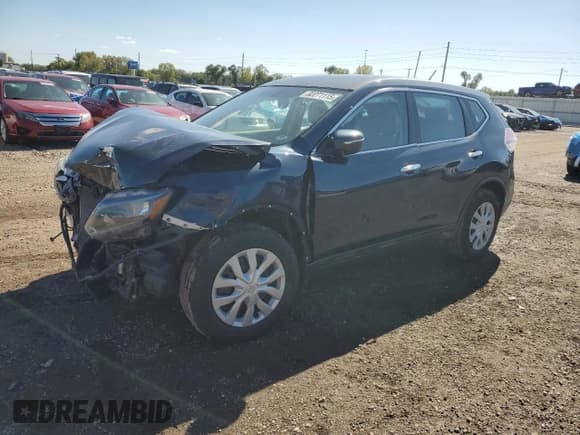 ✅ 2015 Nissan Rogue S • VIN: 5N1AT2MT5FC782696 • Лот: 82271115. Опубликован ранее на Copart с пробегом 126 407 миль. Бесплатный доступ к архиву аукционных продаж из США и подробный отчёт об истории автомобиля на DreamBid. Изображение 1.