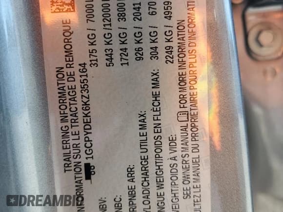 ✅ 2019 Chevrolet Silverado 1500 LT • VIN: 1GCPYDEK6KZ355164 • Lot: 82537775. Wystawiony na Copart z przebiegiem 33 203 mil. Bezpłatny archiwum sprzedaży aukcyjnych z USA i szczegółowy raport historii pojazdu na DreamBid. Zdjęcie 12.