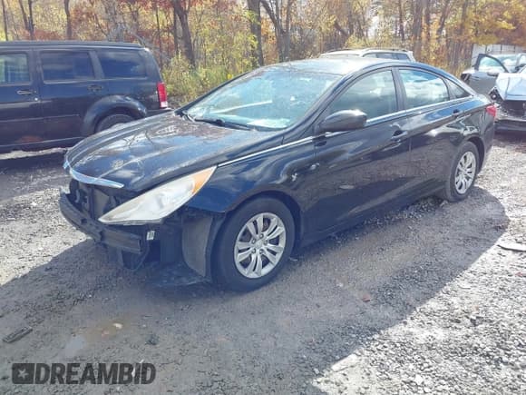 ✅ 2012 Hyundai Sonata GLS • VIN: 5NPEB4AC3CH490313 • Lot: 43515420. Listed on IAAI with 168,534 mi. Free auction sales archive from the USA and detailed vehicle history report at DreamBid. Image 2.