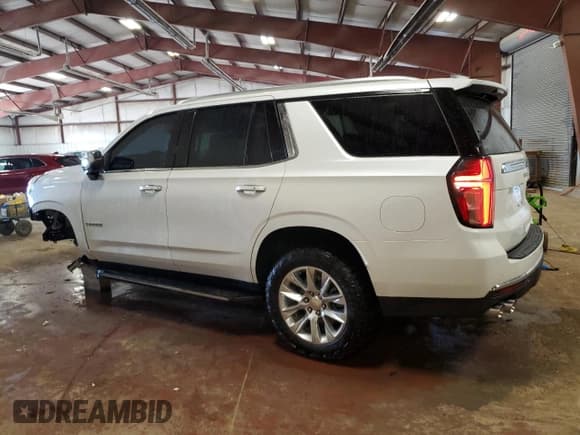 ✅ 2023 Chevrolet Tahoe Premier • VIN: 1GNSKSKD6PR414928 • Лот: 61201245. Опубликован ранее на Copart с пробегом 60 149 миль. Бесплатный доступ к архиву аукционных продаж из США и подробный отчёт об истории автомобиля на DreamBid. Изображение 2.