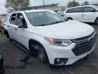 ✅ 2019 Chevrolet Traverse Premier • VIN: 1GNERKKW8KJ320924 • Lot: 43300658. Wystawiony na IAAI z przebiegiem 119 805 mil. Bezpłatny archiwum sprzedaży aukcyjnych z USA i szczegółowy raport historii pojazdu na DreamBid. Zdjęcie 1.