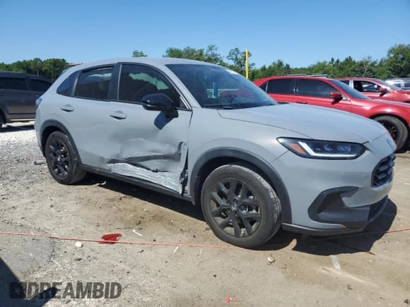 ✅ 2024 Honda HR-V Sport • VIN: 3CZRZ2H51RM735938 • Лот: 58872545. Опубликован ранее на Copart с пробегом 18 011 миль. Бесплатный доступ к архиву аукционных продаж из США и подробный отчёт об истории автомобиля на DreamBid. Изображение 4.