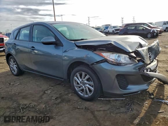 ✅ 2013 Mazda 3 i Touring • VIN: JM1BL1L75D1794086 • Lot: 93819445. Listed on Copart with 73,310 mi. Free auction sales archive from the USA and detailed vehicle history report at DreamBid. Image 4.