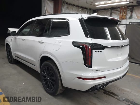 ✅ 2024 Cadillac XT6 AWD Sport • VIN: 1GYKPGRS9RZ753949 • Lot: 43526881. Listed on IAAI with 8,988 mi. Free auction sales archive from the USA and detailed vehicle history report at DreamBid. Image 3.