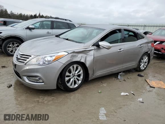 ✅ 2013 Hyundai Azera • VIN: KMHFG4JG6DA222207 • Лот: 46831495. Опубликован ранее на Copart с пробегом 68 234 миль. Бесплатный доступ к архиву аукционных продаж из США и подробный отчёт об истории автомобиля на DreamBid. Изображение 1.