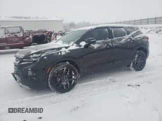 ✅ 2022 Chevrolet Blazer LT • VIN: 3GNKBJR49NS174025 • Лот: 88079315. Опубликован ранее на Copart с пробегом 34 388 миль. Бесплатный доступ к архиву аукционных продаж из США и подробный отчёт об истории автомобиля на DreamBid. Изображение 1.