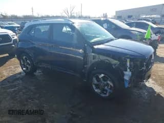 ✅ 2022 Hyundai Venue Limited • VIN: KMHRC8A30NU152541 • Lot: 41363702. Listed on IAAI with 53,137 mi. Free auction sales archive from the USA and detailed vehicle history report at DreamBid. Image 1.