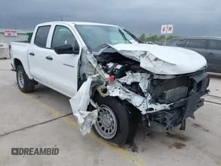 ✅ 2023 Chevrolet Colorado 2WD Work Truck • VIN: 1GCGSBEC6P1194416 • Лот: 42018738. Опубликован ранее на IAAI с пробегом 17 939 миль. Бесплатный доступ к архиву аукционных продаж из США и подробный отчёт об истории автомобиля на DreamBid. Изображение 1.