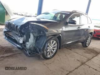 ✅ 2018 Jeep Cherokee Overland • VIN: 1C4PJMJX8JD501484 • Lot: 81316345. Listed on Copart with 90,094 mi. Free auction sales archive from the USA and detailed vehicle history report at DreamBid. Image 1.