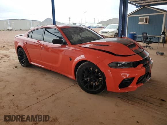 ✅ 2023 Dodge Charger SRT Hellcat Widebody Jailbreak • VIN: 2C3CDXL91PH503101 • Lot: 82396715. Listed on Copart with 27,010 mi. Free auction sales archive from the USA and detailed vehicle history report at DreamBid. Image 4.