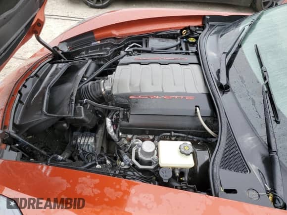 2015 Chevrolet Corvette Z51 2LT с VIN 1G1YK3D71F5111912, выставлен на аукционе Copart как лот 75064514 с пробегом Не указан миль и На запчасти • Non repairable. История ставок и продаж доступна на DreamBid. Изображение 11.