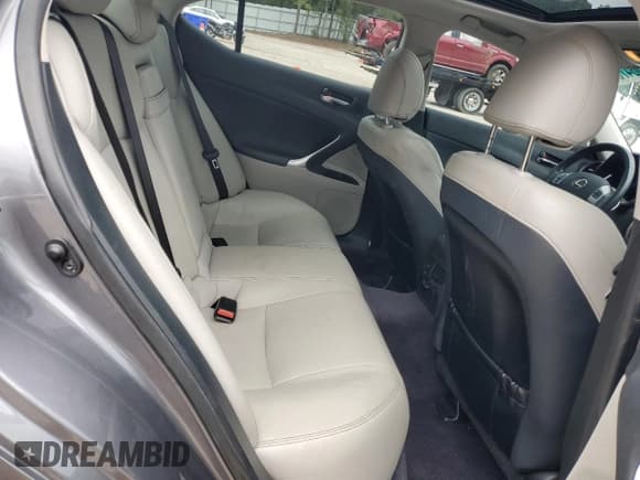 ✅ 2012 Lexus IS 250 • VIN: JTHBF5C2XC5166405 • Lot: 58847595. Wystawiony na Copart z przebiegiem 179 947 mil. Bezpłatny archiwum sprzedaży aukcyjnych z USA i szczegółowy raport historii pojazdu na DreamBid. Zdjęcie 10.