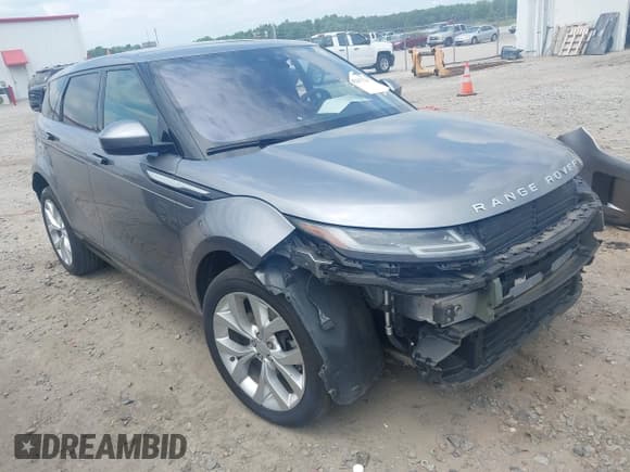 ✅ 2020 Land Rover Range Rover Evoque SE • VIN: SALZP2FX4LH059988 • Lot: 42207524. Listed on IAAI with 37,980 mi. Free auction sales archive from the USA and detailed vehicle history report at DreamBid. Image 1.