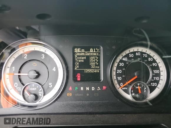 ✅ 2018 Ram 2500 Tradesman • VIN: 3C6UR4HL2JG287360 • Lot: 64774784. Listed on Copart with 125,524 mi. Free auction sales archive from the USA and detailed vehicle history report at DreamBid. Image 9.