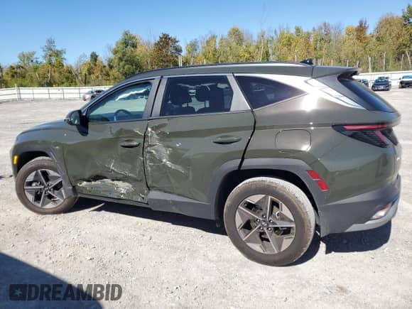 2025 Hyundai Tucson SEL Convenience z VIN 5NMJCCDE9SH541926, wystawiony jako Copart lot #83939125 z przebiegiem 6 914 mil mil oraz Szkoda całkowita • Salvage title. Historia ofert i sprzedaży dostępna na DreamBid. Obrazek 2.